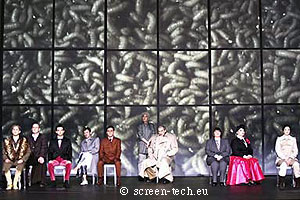 komische oper berlin, rückprojektion