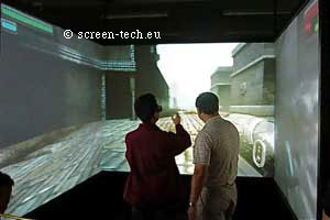 Retroprojeção 3D passiva