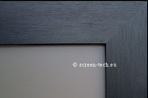 Marco de aluminio para pantalla de proyección trasera